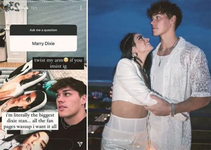 Noah Beck Hints Break up with Dixie D’Amelio in TikTok Comments
