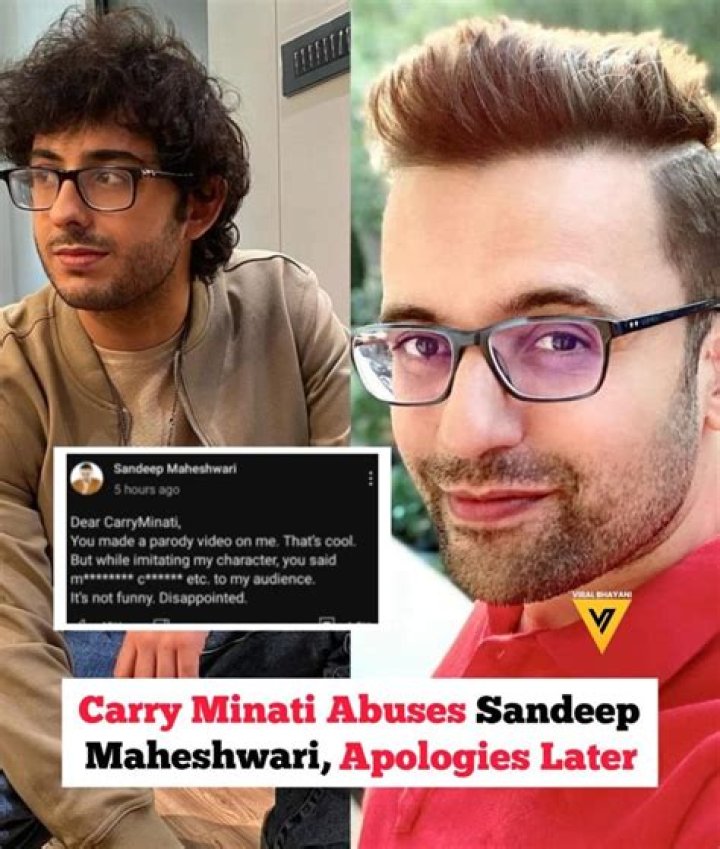 Sandeep Maheshwari On Carryminati Video: Abuse And Apology