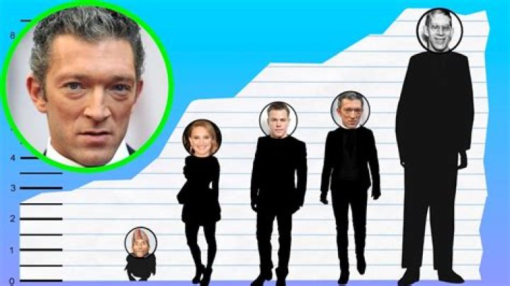 Vincent Cassel Height